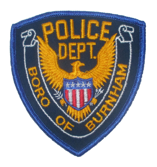 Boro of Burnham Police Patch (blue edge) (PA)