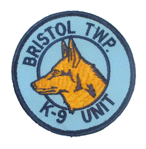 Bristol Twp. K-9 Unit Police Patch (PA)