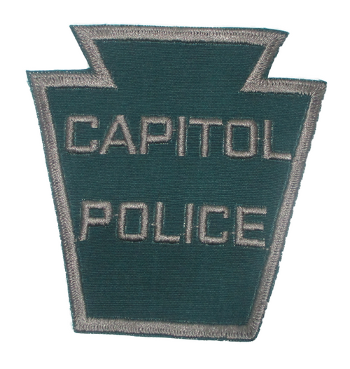 Capitol Police Patch (green/large) (PA)