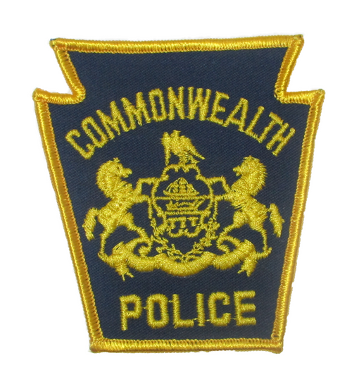 Commonwealth Police Patch (keystone) (PA)