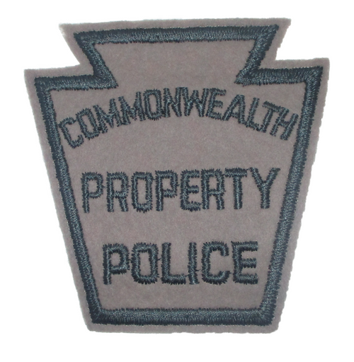 Commonwealth Property Police Patch (felt) (PA)