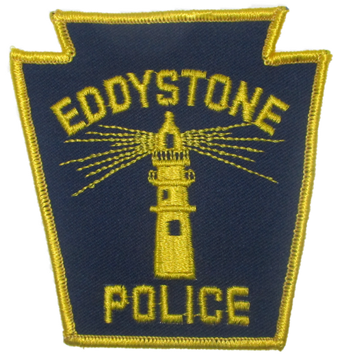 Eddystone Police Patch (black/yellow) (PA)