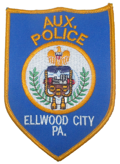 Ellwood City Aux. Police Patch (PA)