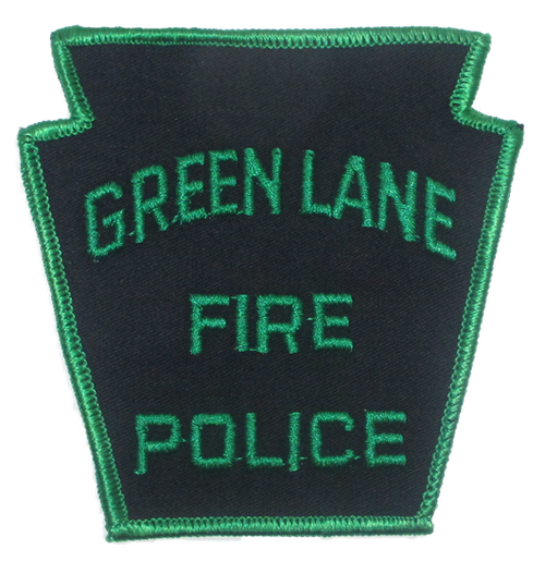 Green Lane Fire Police Patch (PA)