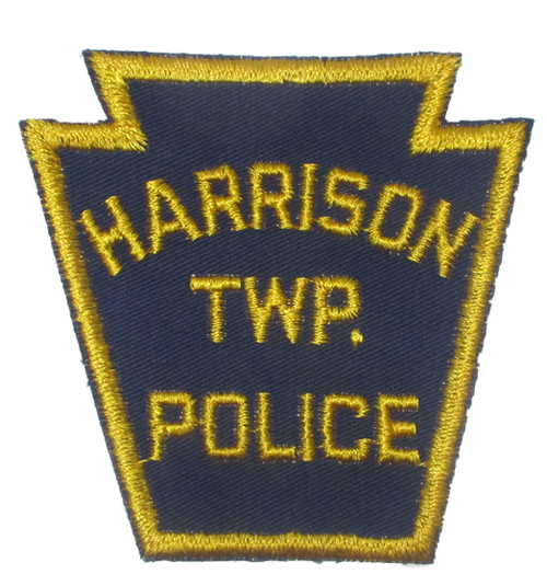 Harrison Twp. Police Patch (twill, abbr) (PA)