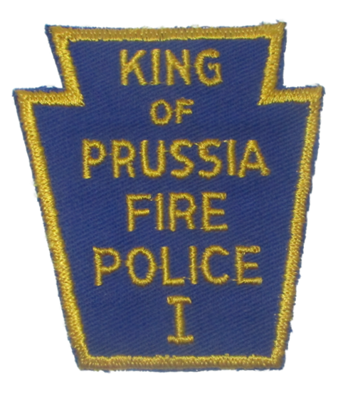King of Prussia Fire Police Patch (PA)