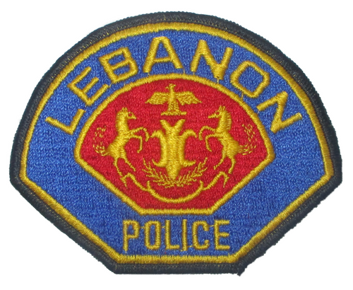 Lebanon Police Patch (large/plain)(PA)