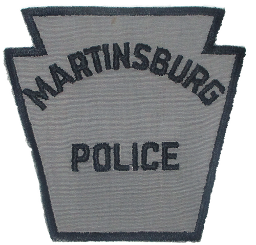 Martinsburg Police Patch (black edge, twill) (PA)