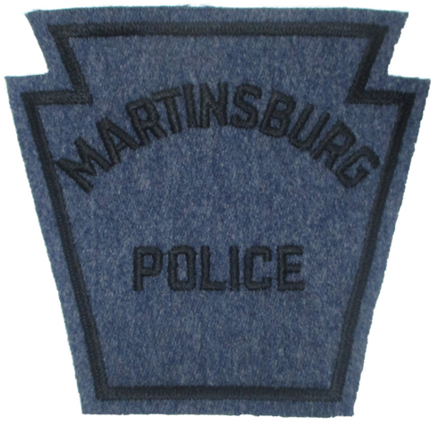 Martinsburg Police Patch (felt) (PA)