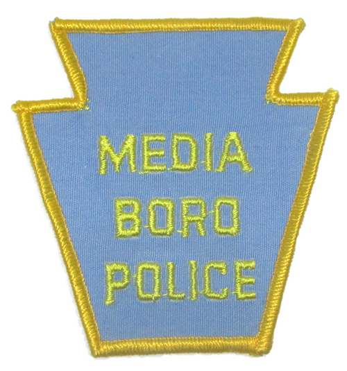Media Boro Police Patch (PA)