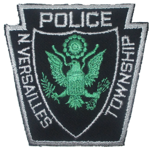 North Versailles Twp. Police Patch (black/white) (PA)