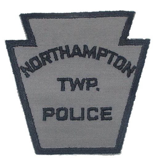 Northampton Twp. Police Patch (gray) (PA)