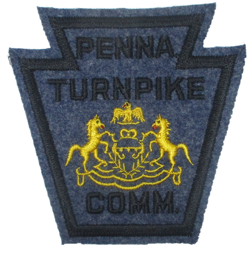 Penna. Turnpike Comm. Police Patch (felt) (PA)