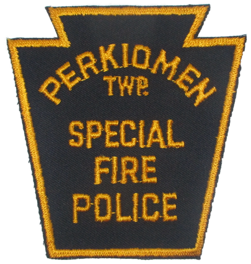 Perkiomen Twp. Special Fire Police Patch (twill) (PA)