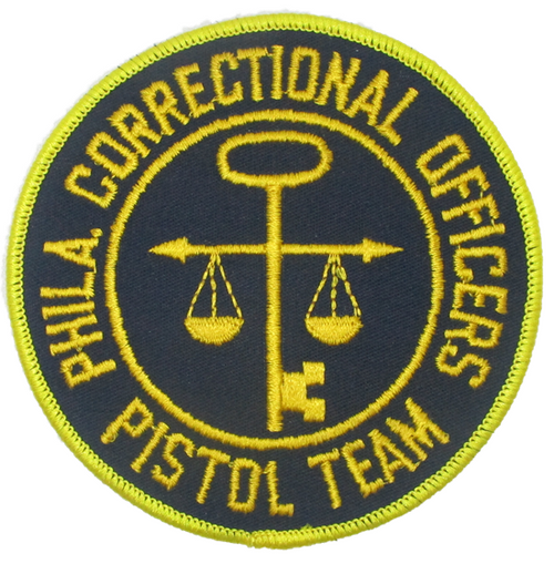 Philadelphia Correctional Officers Pistol Team Police Patch (PA)