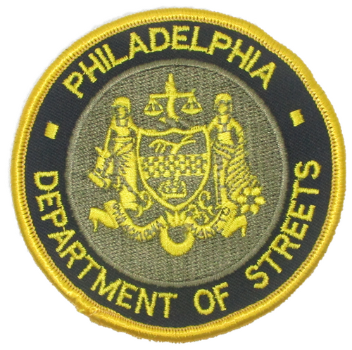 Philadelphia Dept. of Streets Police Patch (PA)