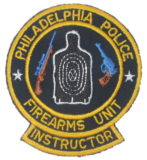Philadelphia Firearms Unit Instructor Police Patch (PA)