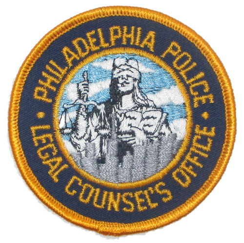 Philadelphia Legal Counsel's Office Police Patch (PA)