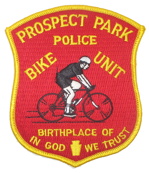 Prospect Park Bike Unit Police Patch (large) (PA)