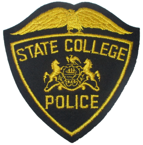 School: State College Police Patch (PA)