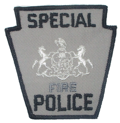 Special Fire Police Patch (PA)