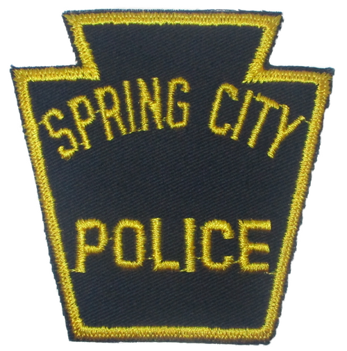 Spring City Police Patch (PA)