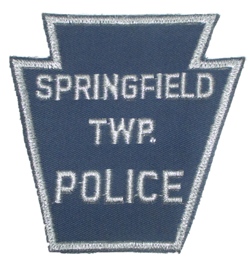 Springfield Twp. Police Patch (silver edge) (PA)
