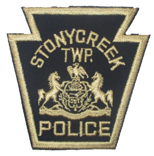 Stonycreek Twp. Police Patch (black/tan) (PA)