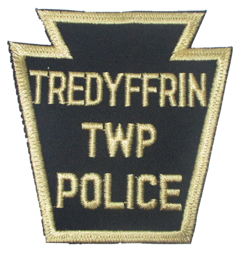 Tredyffrin Twp. Police Patch (black/tan) (PA)