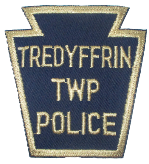 Tredyffrin Twp. Police Patch (blue/tan) (PA)