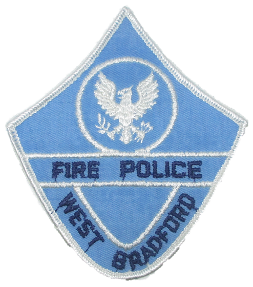 West Bradford Fire Police Patch (PA)