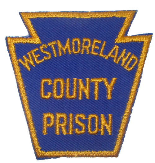 Westmoreland Co. Prison Police Patch (blue/gold) (PA)