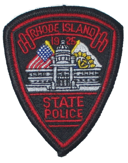 State: State Police Patch (cap size) (RI)