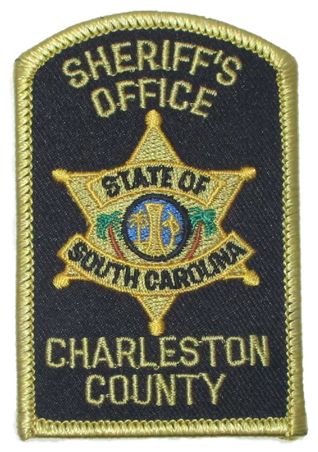 Sheriff: Charleston Co. Sheriff's Office Police Patch (cap size) (SC)