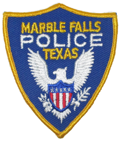 Marble Falls Police Patch (small) (TX)