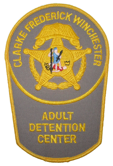 Clarke Frederick Winchester Adult Detention Center Police Patch (VA)
