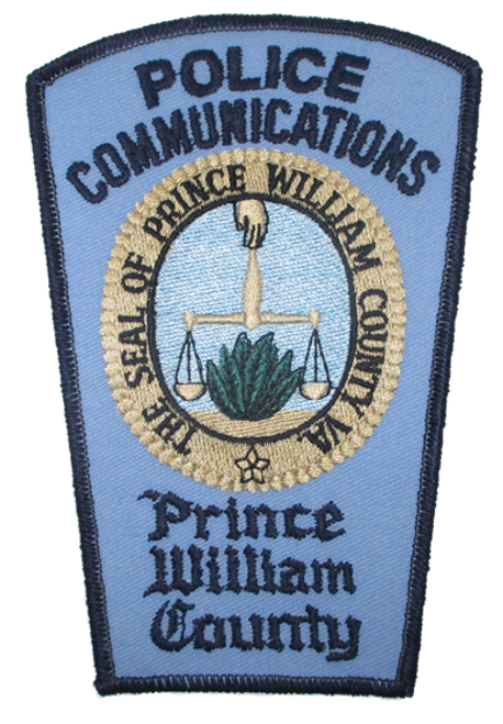 Prince William Co. Police Patch- Communications (county seal) (VA)