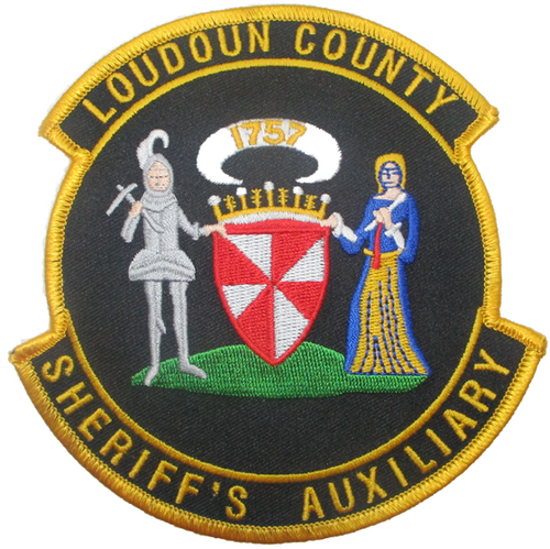 Sheriff: Loudoun Co. 1757 Sheriff's Auxiliary Police Patch (VA)