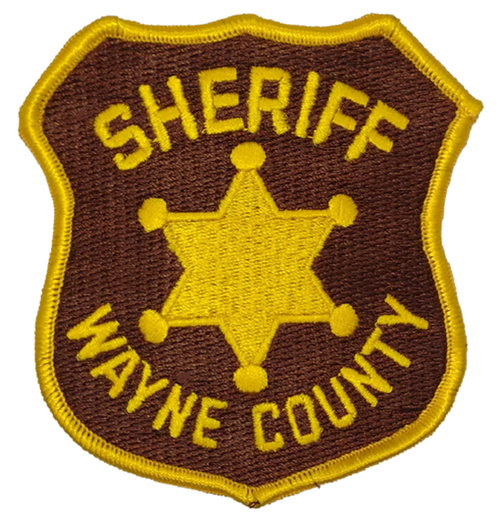 Sheriff: Wayne County Sheriff's Dept. Police Patch (embroidered) (IL)
