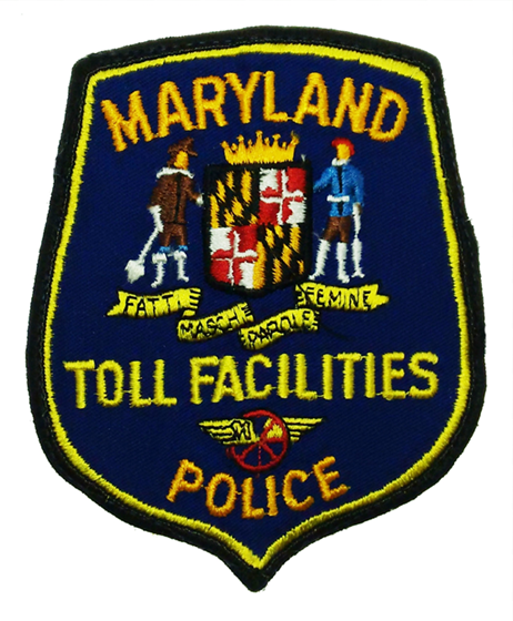 Toll Facilities Police Patch (with police letters/uniform take off) (MD)