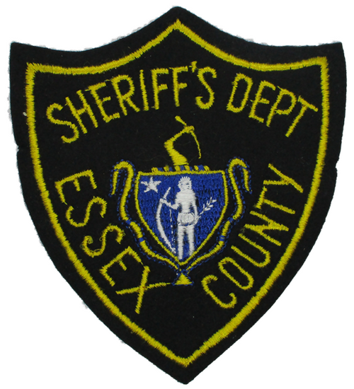 Sheriff: Essex Co. Sheriff's Dept. Police Patch (felt) (MA)