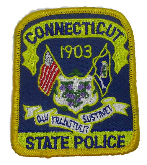State: State Police Patch (small) (CT)