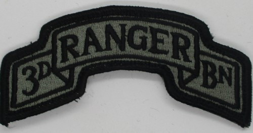 3rd Ranger Bn (velcro back) 13-19w