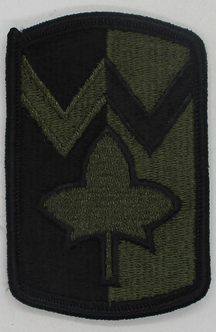 4th Sustainment Brig. (blk merrowed edge)w