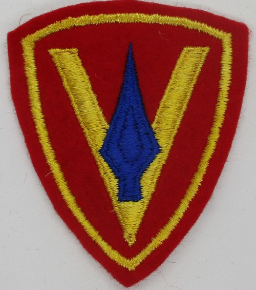 5th Marine Div. (cut felt) 22-6aw