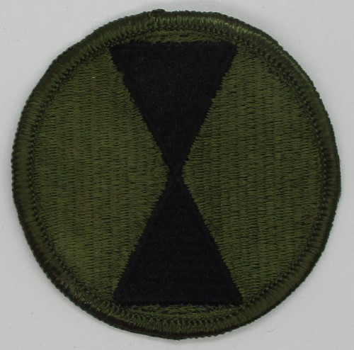 7th Division (grn merrowed edge) 3-8w