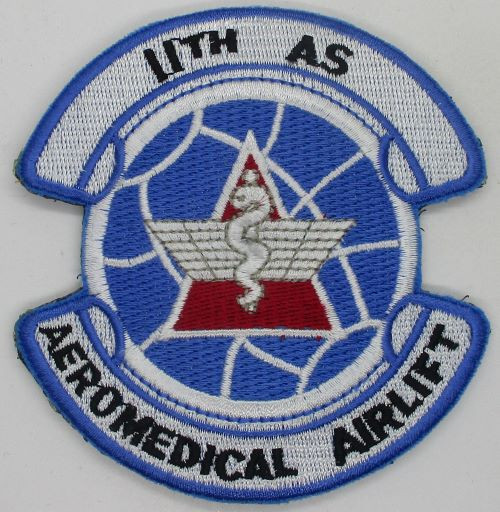 11th Aeromedical Airlift (velcro back) K