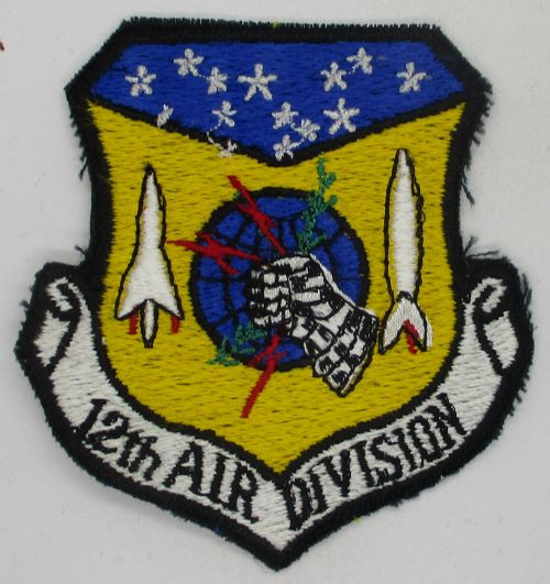 12th Air Division (cut edge) 80-303 K
