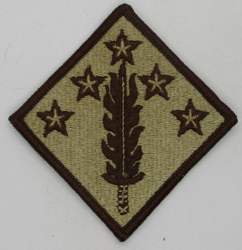20th Support Cmd. (brn merrowed edge)  K