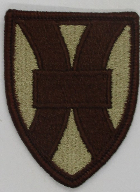 21st Army Support Cmd. (brn merrowed edge) 39-5w